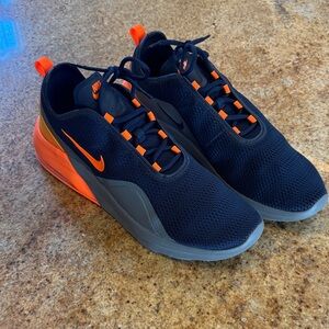 Nike Black and Orange Athletic Shoes